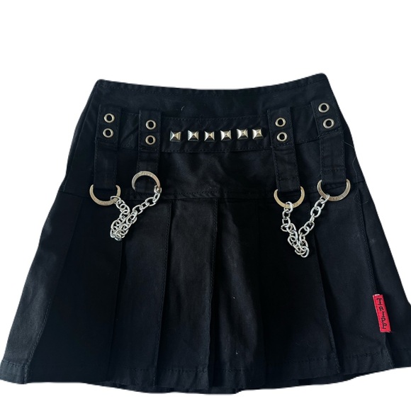 Tripp nyc Dresses & Skirts - Tripp NYC Black Mini Skirt with Silver Accents